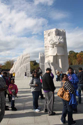 People Visiting the Martin Luther King, Jr. National Memorial 